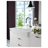 Кухонный смеситель с выдвижным носиком ИНШЁН, цвет хромированный  - фото 3