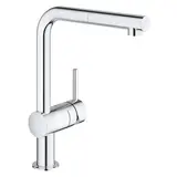 Смеситель для мойки GROHE Minta с выдвижным изливом 