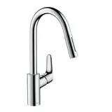 Смеситель Hansgrohe Focus для кухни с выдвижным изливом 