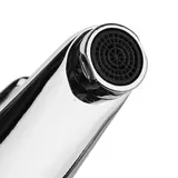 Смеситель для раковины Accoona A9043, однорычажный, силумин, хром  - фото 2