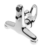 Смеситель для ванны Haiba HB3015, однорычажный, короткий излив, хром  - фото 2