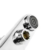 Смеситель для ванны Haiba HB3015, однорычажный, короткий излив, хром  - фото 4