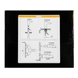 Смеситель для ванны Haiba HB3015, однорычажный, короткий излив, хром  - фото 6