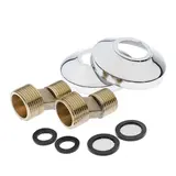 Смеситель для ванны Haiba HB3015, однорычажный, короткий излив, хром  - фото 7