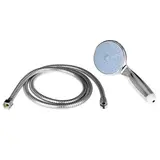 Смеситель для ванны Accoona A7112, однорычажный, дивертор в корпусе, с душевым набором, хром  - фото 2