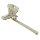 Cмеситель для ванны и душа Accoona A7130A, однорычажный, с душевым набором, латунь, сатин 