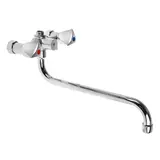 Смеситель для ванны RMS SL119-143, двухвентильный, хром 