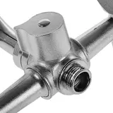 Смеситель для ванны RMS SL119-143, двухвентильный, хром  - фото 4