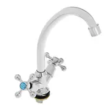 Смеситель для кухни RMS SL71-271F, двухвентильный, высокий излив, хром 