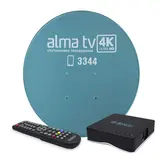 Комплект спутникового оборудования Alma TV с приставкой, 90 см - фото 2