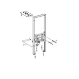 Система инсталляции для биде Grohe 38553001 - фото 2