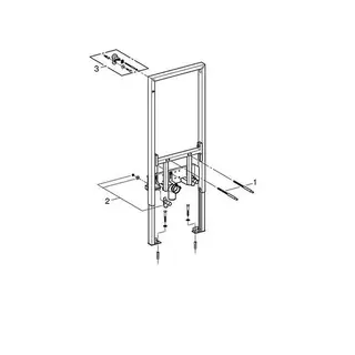 Система инсталляции для биде Grohe 38553001