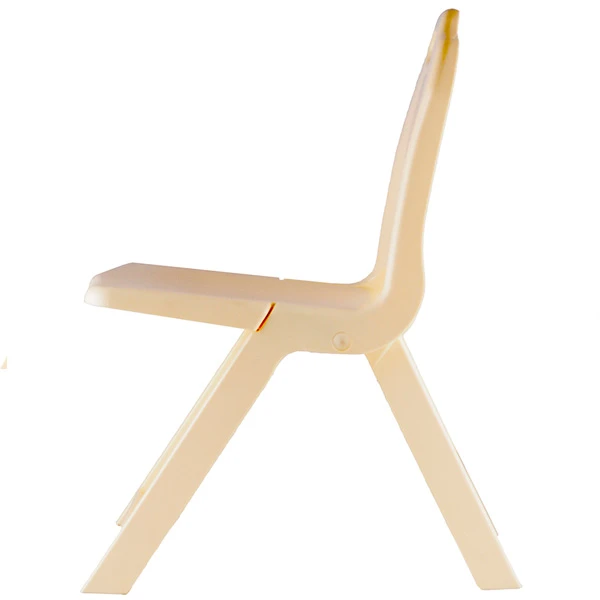 Стульчик детский Полимербыт Polly бежевый (4361320) - фото 3