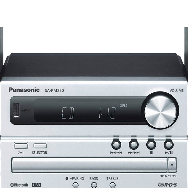 Музыкальный центр Panasonic SC-PM250EE-S