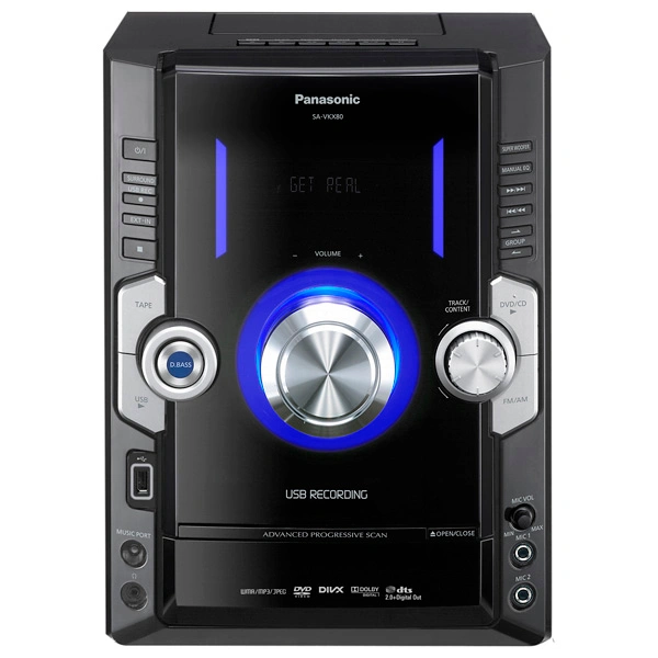 Музыкальный центр Panasonic SC-VKX 80 EE-K - фото 2
