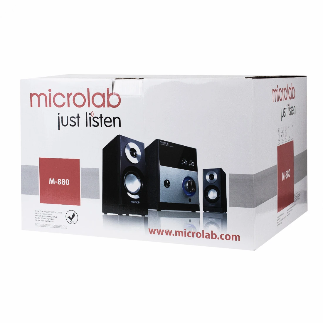 Акустическая система Microlab M-880 Чёрный  - фото 4