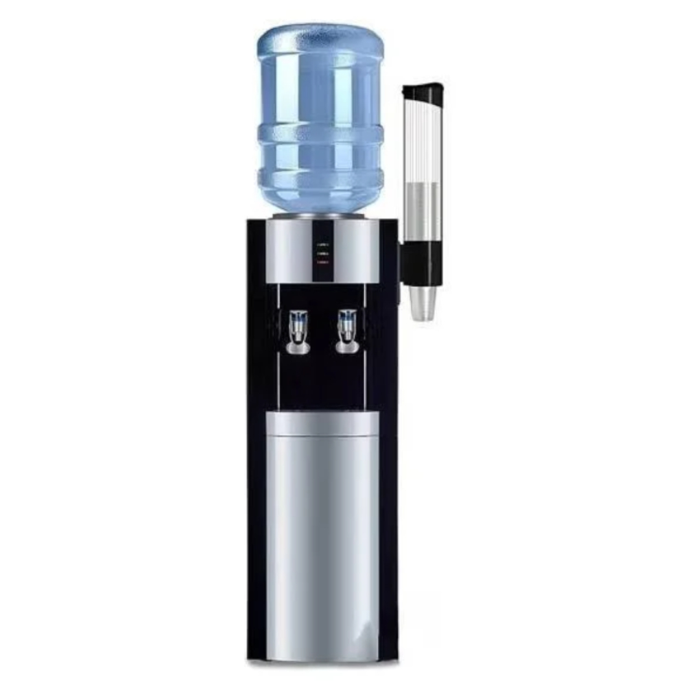 Кулер для воды AEL LD 47c black/silver со шкафчиком