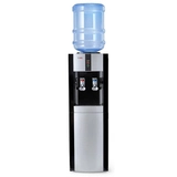 Кулер для воды AEL LD 47c black/silver со шкафчиком - фото 3