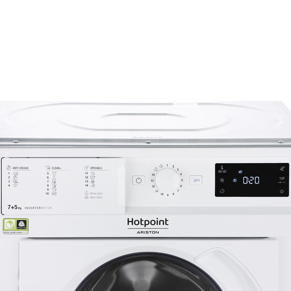 Встраиваемая стирально-сушильная машина Hotpoint-Ariston BI WDHG 75148 EU