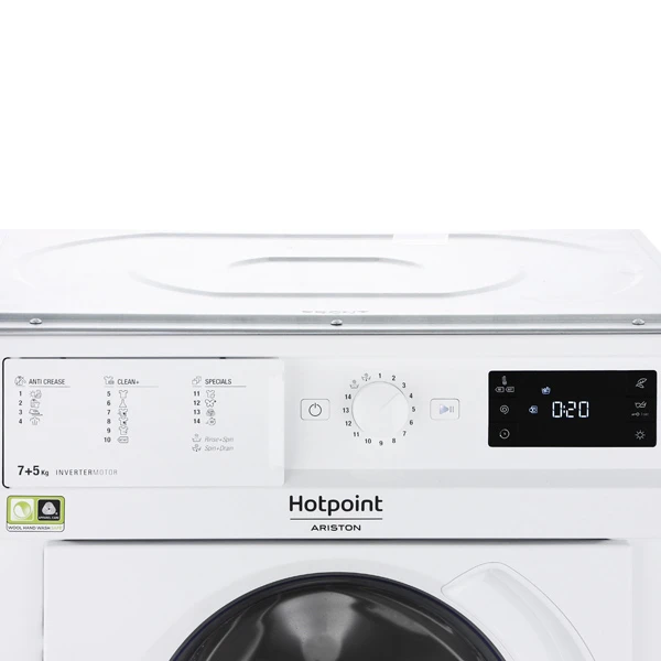 Встраиваемая стирально-сушильная машина Hotpoint-Ariston BI WDHG 75148 EU - фото 3