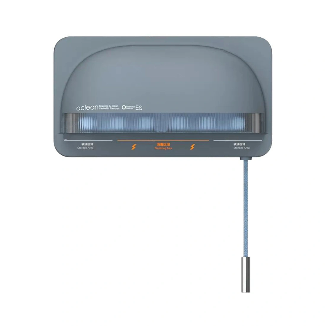 Ультрафиолетовый стерилизатор для щеток Oclean S1 Grey  - фото 2