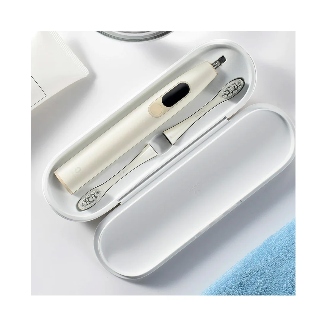 Кейс для зубных электрощеток Oclean Travel Case BB01 White Grey  - фото 4