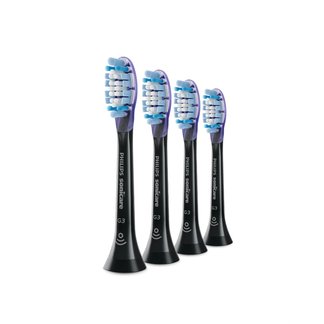 Стандартные насадки для звуковой зубной щетки Philips Sonicare Premium Plaque Defense HX9054/33 4шт  - фото 2