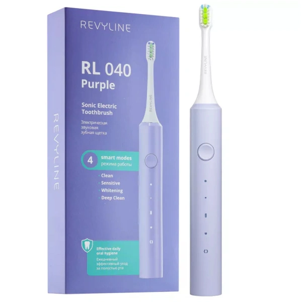 Электрическая зубная щетка Revyline RL 040 Purple