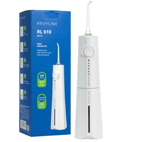 Портативный ирригатор Revyline RL 610 White