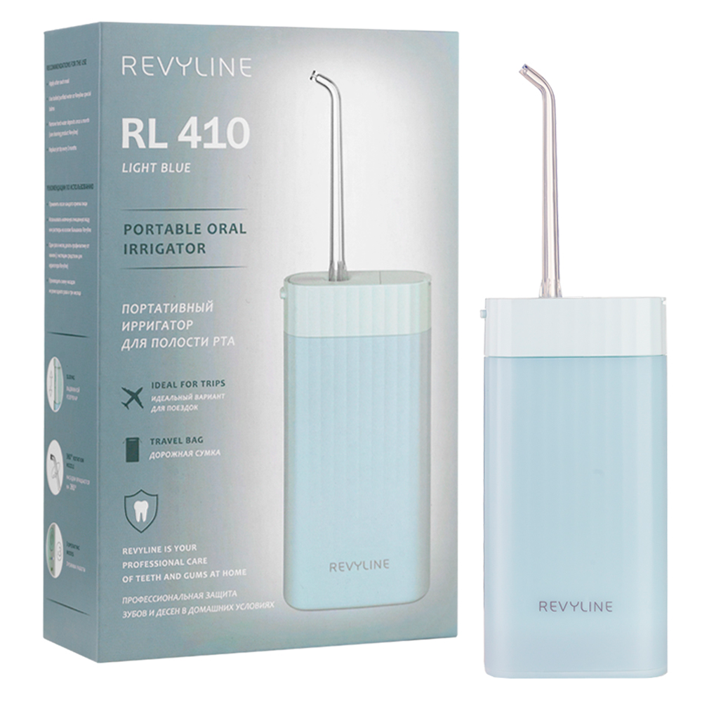 Портативный ирригатор Revyline RL 410 Cyan