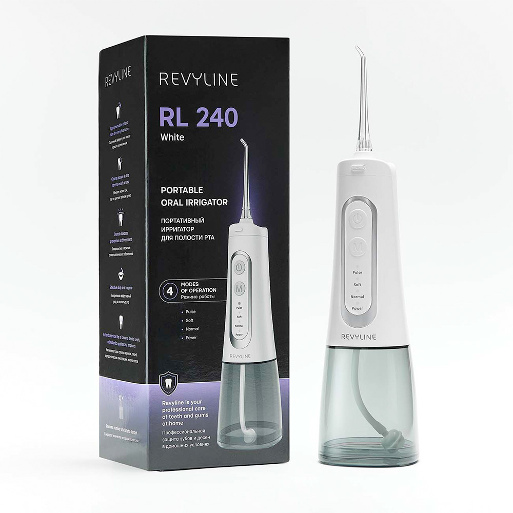 Портативный ирригатор Revyline RL240 White - фото 4