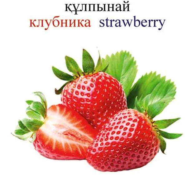 Детская книга Аруна Жеміс-жидек/Фрукты и ягоды/Friuts and berries - фото 2