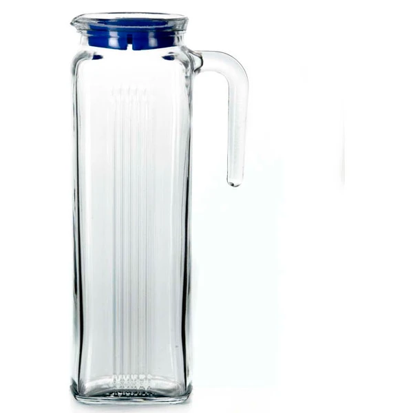 Графин с синей крышкой  в упаковке Pasabahce Frigo 80052