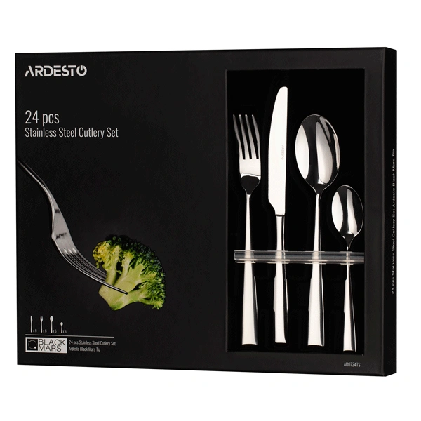 Набор столовых приборов Ardesto 24 пр. (AR0724TS) - фото 7
