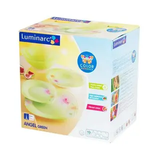 Столовый набор Luminarc J1925 Angel Green (19 предметов)
