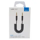 Аудиокабель Deppa 3.5мм-3.5мм 1.2м AUX черный - фото 3