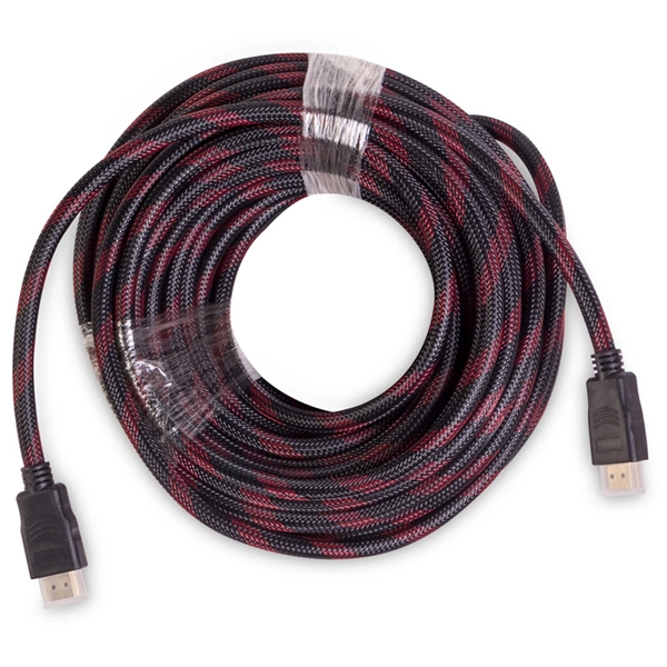 Интерфейсный кабель iPower HDMI-HDMI ver.1.4 10 м. 5 в. HDMI (m) - HDMI (m) 10м (5В) - фото 3