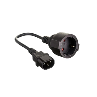 Переходник SVC C14 на Schuko C14 на Schuko