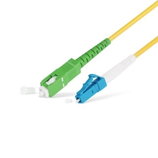 Патч корд Оптоволоконный SC/APC-LC/UPC SM 9/125 Simplex 3.0мм 1 м 