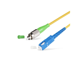 Патч Корд Оптоволоконный FC/APC-SC/UPC SM 9/125 Simplex 3.0мм 1 м 
