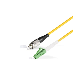 Патч Корд Оптоволоконный FС/UPC-LC/APC SM 9/125 Simplex 3.0мм 1 м 