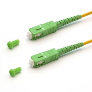Патч Корд Оптоволоконный SC/APC-SC/APC SM 9/125 Simplex 3.0мм 1 м SC/APC-SC/APC SM 9/125 Simplex 3.0мм 1 м, LSZH