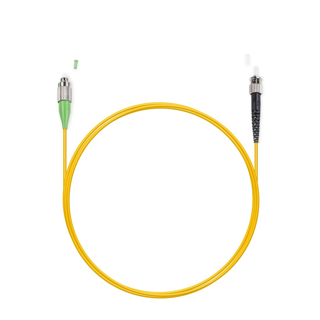 Патч Корд Оптоволоконный FC/APC-ST/UPC SM 9/125 Simplex 2.0мм 1 м  - фото 2