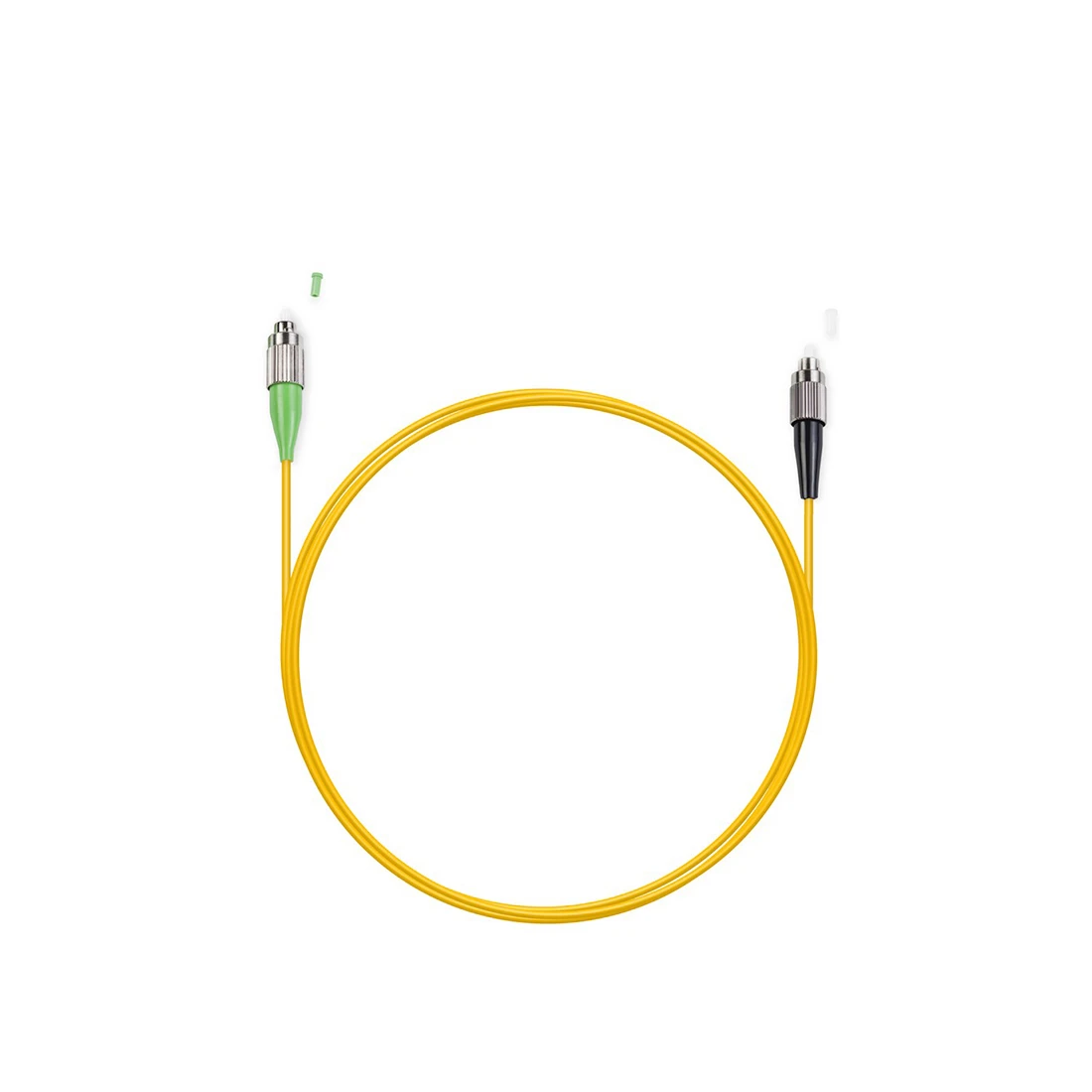 Патч Корд Оптоволоконный FC/UPC-FC/APC SM 9/125 Simplex 2.0мм 1 м  - фото 3