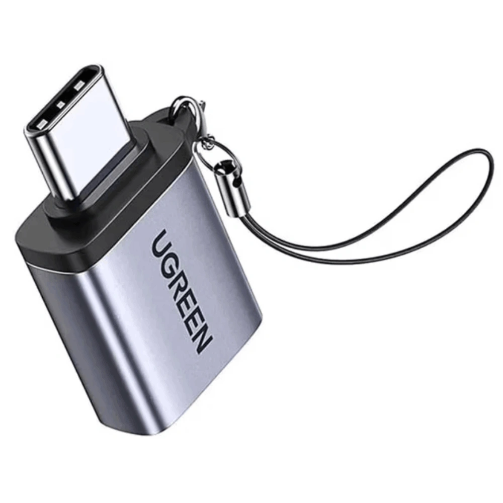 Переходник Ugreen US270/50283 USB-A 3.0 на USB-C 3.1 Gray