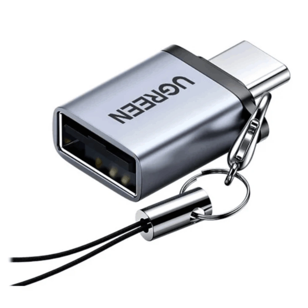 Переходник Ugreen US270/50283 USB-A 3.0 на USB-C 3.1 Gray - фото 2