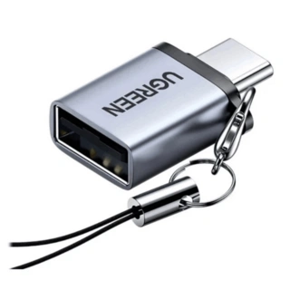 Переходник Ugreen US270/50283 USB-A 3.0 на USB-C 3.1 Gray - фото 2
