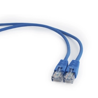 Cablexpert UTP патч-корды PP12-5M/B, 5e категориясы, 5 м, қалыпталған, көпжүргізгіш (көк) - фото 2