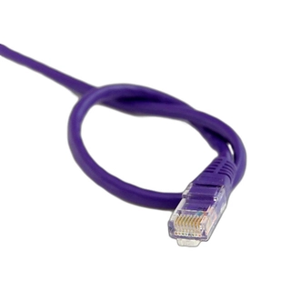 Патч-корд UTP Cablexpert PP12-3M/V кат.5e, 3м, литой, многожильный (фиолетовый)
