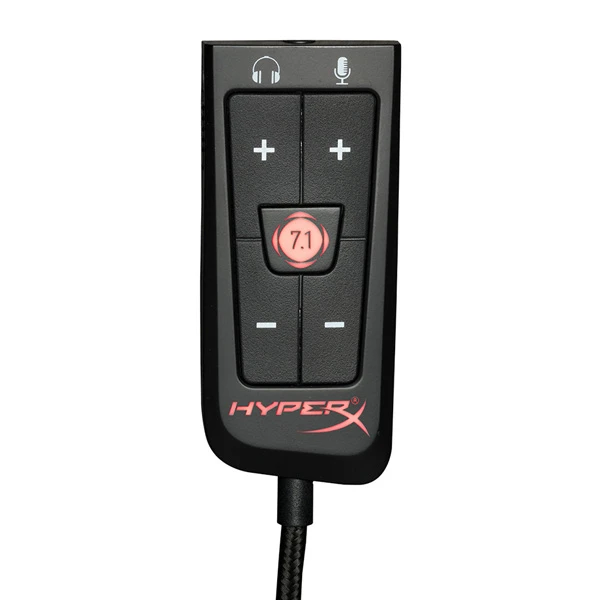 Звуковая карта для наушников HyperX Cloud 7.1 Virtual Surround Sound USB (HX-USCCPSS-BK)